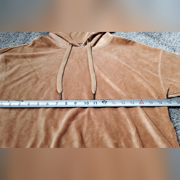 Calvin Klein CK Performance Micro Ribbed Long Sleeve Hoodie for Macys NWT - Picture 5 of 12